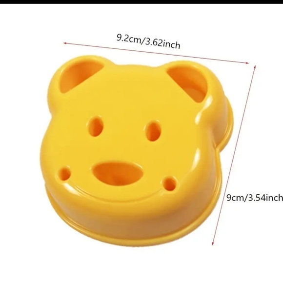 🥪 🐻 Cutest Bear Sandwhich Mold & Crust Remover to Make Bear Filled Sandwhich - Picture 4 of 5